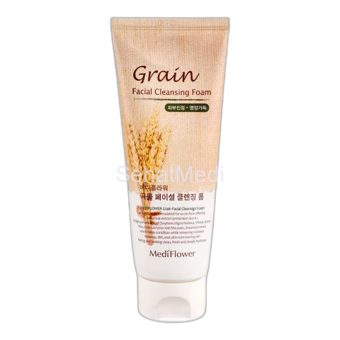 Mediflower Grain Facial Cleansing Foam, 150ml