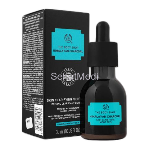 The Body Shop Himalayan Charcoal Skin Clarifying Night Peel, 30ml