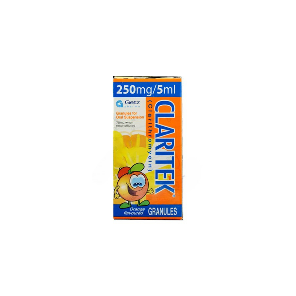 Claritek 250ml/5ml Syrup 70ml