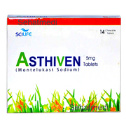 Asthiven 5mg Chewable Tablets