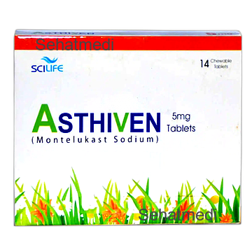 Asthiven 5mg Chewable Tablets