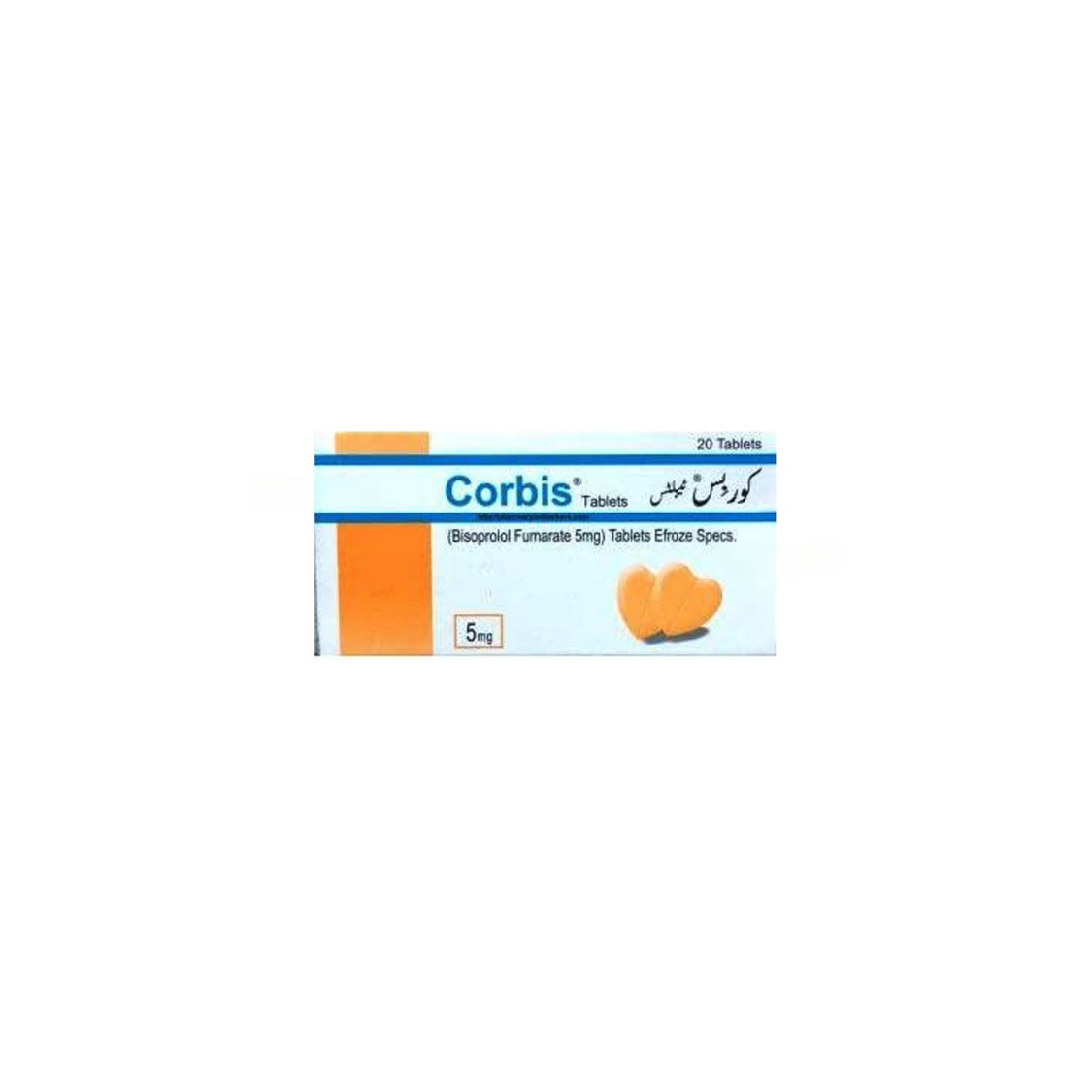 Corbis Tablets 5mg