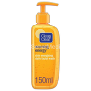 Clean & Clear Morning Energy Skin Energising Daily Facial Wash Oil Free, 150ml