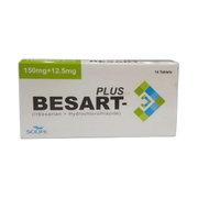 Besart Plus Tablets 150mg + 12.5mg