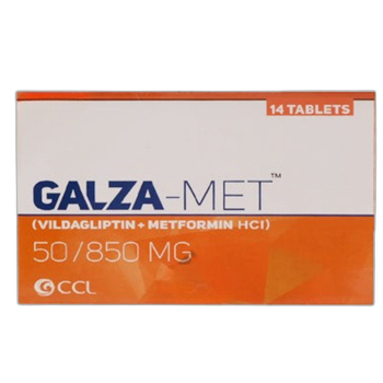 Galza-Met Tablets 50mg/850mg