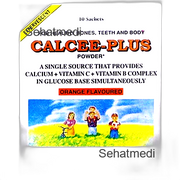 Calcee-Plus Orange Powder Sachets