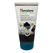 Himalaya Detoxifying Charcoal & Green Tea Face Wash, Cleanses Pores & Purifies Skin, 150ml