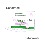 Ascard 75mg tablet 3x10's
