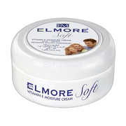 Elmore Soft Vitamin E Moisture Cream, Non Greasy, 200ml