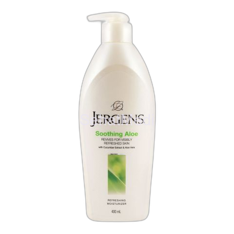 Jergens Soothing Aloe Refreshing Moisturizer 400ml