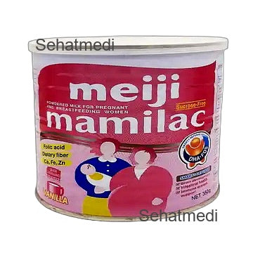 Meiji Mamilac Vanilla Sucrose Free Milk Powder 350G