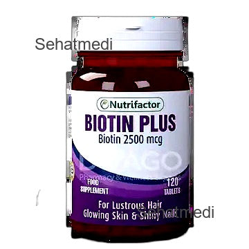 Nutrifactor Biotin Plus Tablets (1 Bottle = 120 Tablets)