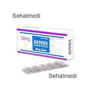 Avorek 50mg tablet fc 2x10's