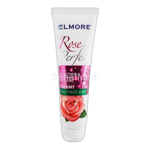 Elmore Rose Perfect Brightening, Soothing, Hydrating Creamy Daily Face Wash, 100ml