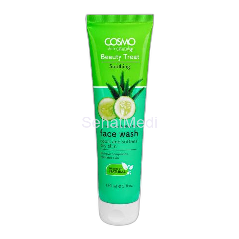 Cosmo Beauty Treat Soothing Cucumber & Aloe Vera Face Wash, 150ml