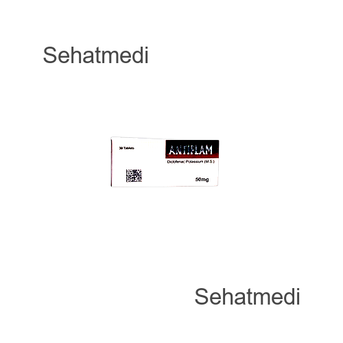 Antiflam 50mg tablet 3x10's