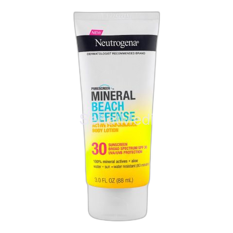 Neutrogena Purescreen Minreal Beach Defense Body Lotion SPF-30, 88ml