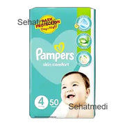Pampers Baby Diapers Mega Pack Large Size 4 50Pcs