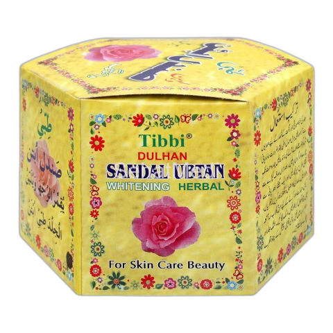 Ghani Tibbi Dulhan Sandal Ubtan, Whitening Herbal, 150g