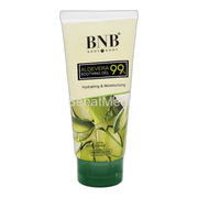 BNB Aloe Vera 99% Soothing Gel, Paraben and Sulfate Free, Dermatologist-Tested, 200ml