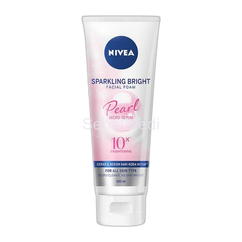 Nivea Sparkling White Whitening Facial Foam 100ml