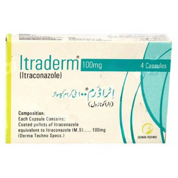 Itraderm Capsules 100mg