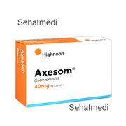 Axesom 40mg capsule 2x7's
