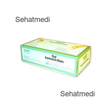 YMS Vinly Ex.Gloves Powder Free -Size-Large