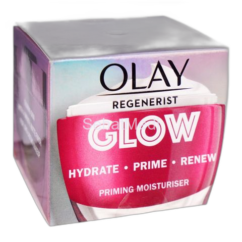 Olay Regenerist Glow Hydrating Primer and Day Cream, For Radiant Skin, 50ml