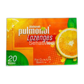 Pulmonol Lozenges Orange