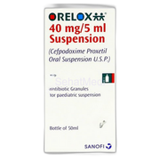 Orelox Syrup 40mg/5ml 50ml