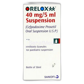 Orelox Syrup 40mg/5ml 50ml