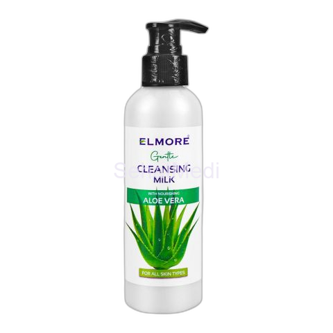 Elmore Nourishing Aloe Vera Gentle Cleansing Milk, All Skin Types, 150g