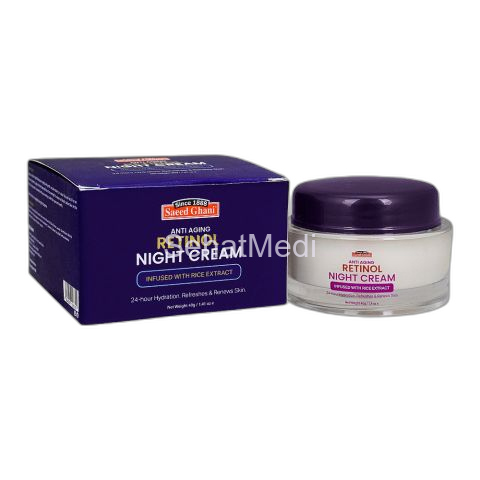 Saeed Ghani Anti-Aging Retinol Night Cream, 40g