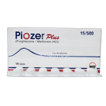 Piozer Plus Tablets 15/500mg