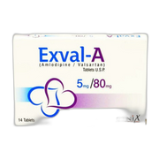 Exval-A  Tablets 5mg/80mg