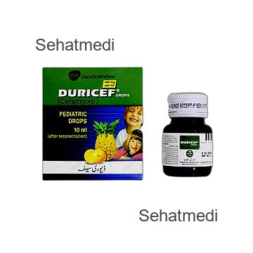Duricef 10Ml Drops 100Mg