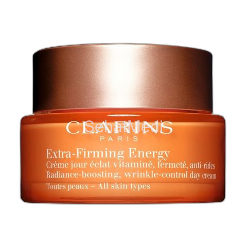 Clarins Paris Extra-Firming Energy Radiance Boosting Wrinkle-Control Day Cream, 50ml