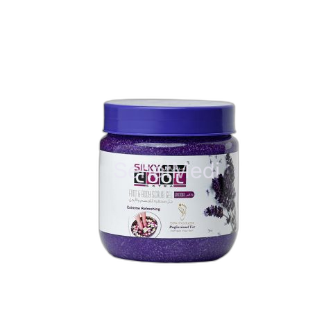 Silky Cool Extra Foot & Body Scrub Gel, Lavender, 500ml