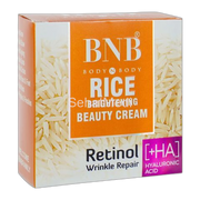 BNB Rice Brightening Beauty Cream With Wrinkle Repair Retinol & Hyaluronic Acid