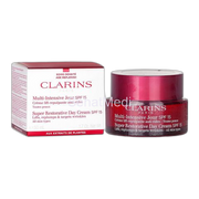 Clarins Multi Intensive Jour Super Restorative Day Cream, SPF 15, Lifts, Replumps, 50ml