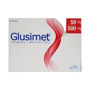 Glusimet Tablets 50/500mg