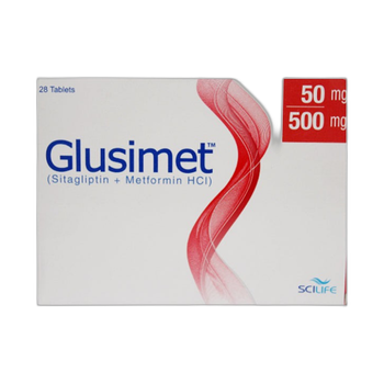 Glusimet Tablets 50/500mg