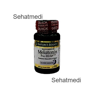 Natures Bounty Melatonin Softgels 3Mg (1 Bottle = 120 Softgels)