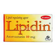 Lipidin Tablets  10mg