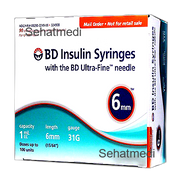 Bd Syringes 1Cc Insulin 6Mm