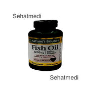 Natures Bounty Fish Oil Softgels 1200Mg (1 Bottle = 60 Softgels)