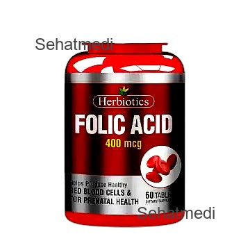 Herbiotics Folic Acid Tablets 400Mcg (1 Bottle = 60 Tablets)