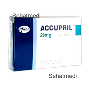 Accupril 20mg tablet 2x14's