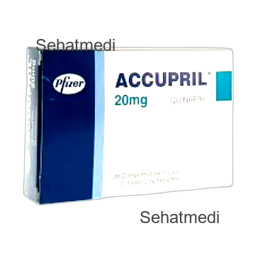 Accupril 20mg tablet 2x14's